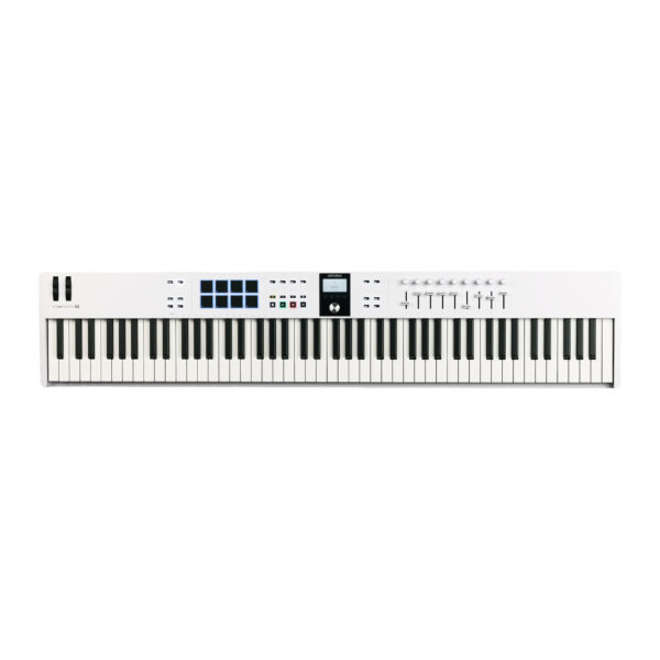 Arturia KeyLab Essential 88 MK3 White – Wszechstronny kontroler MIDI z pełnowymiarową klawiaturą